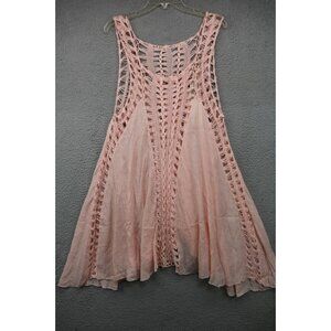 Beach by Exist Handmade Crocheted Dress-Large/X-Large-Beachy-New w/Tags